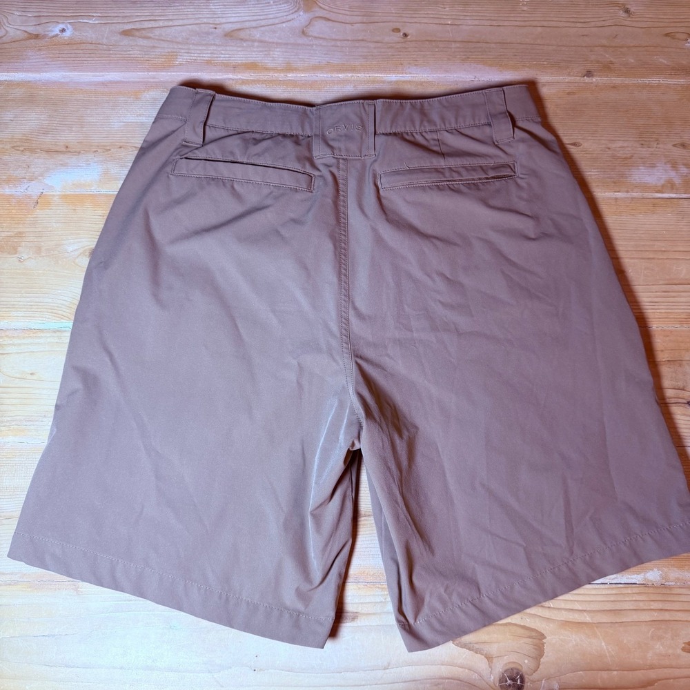 RVCA Americana Fit‎ Tan Khaki Chino Shorts Mens 28 Skate Casual Twill